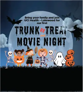 Trunk or Treat and Movie Night Family Event