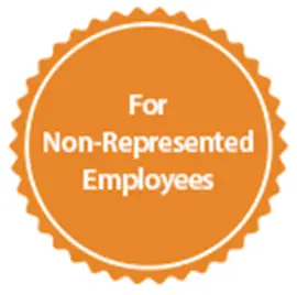For non-represented employees