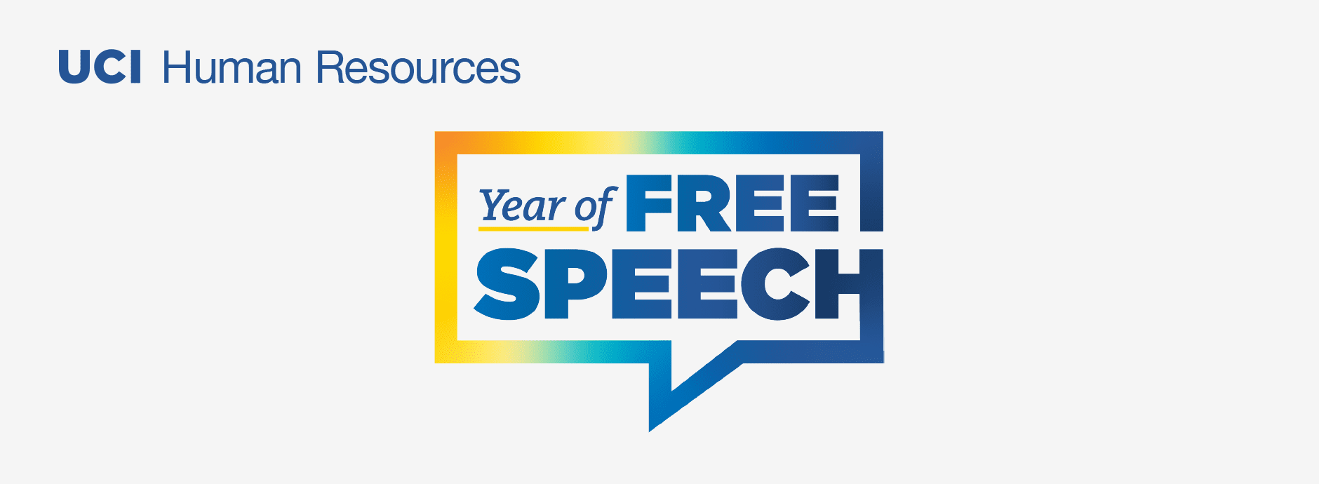 UCI HR Year of Free Speech